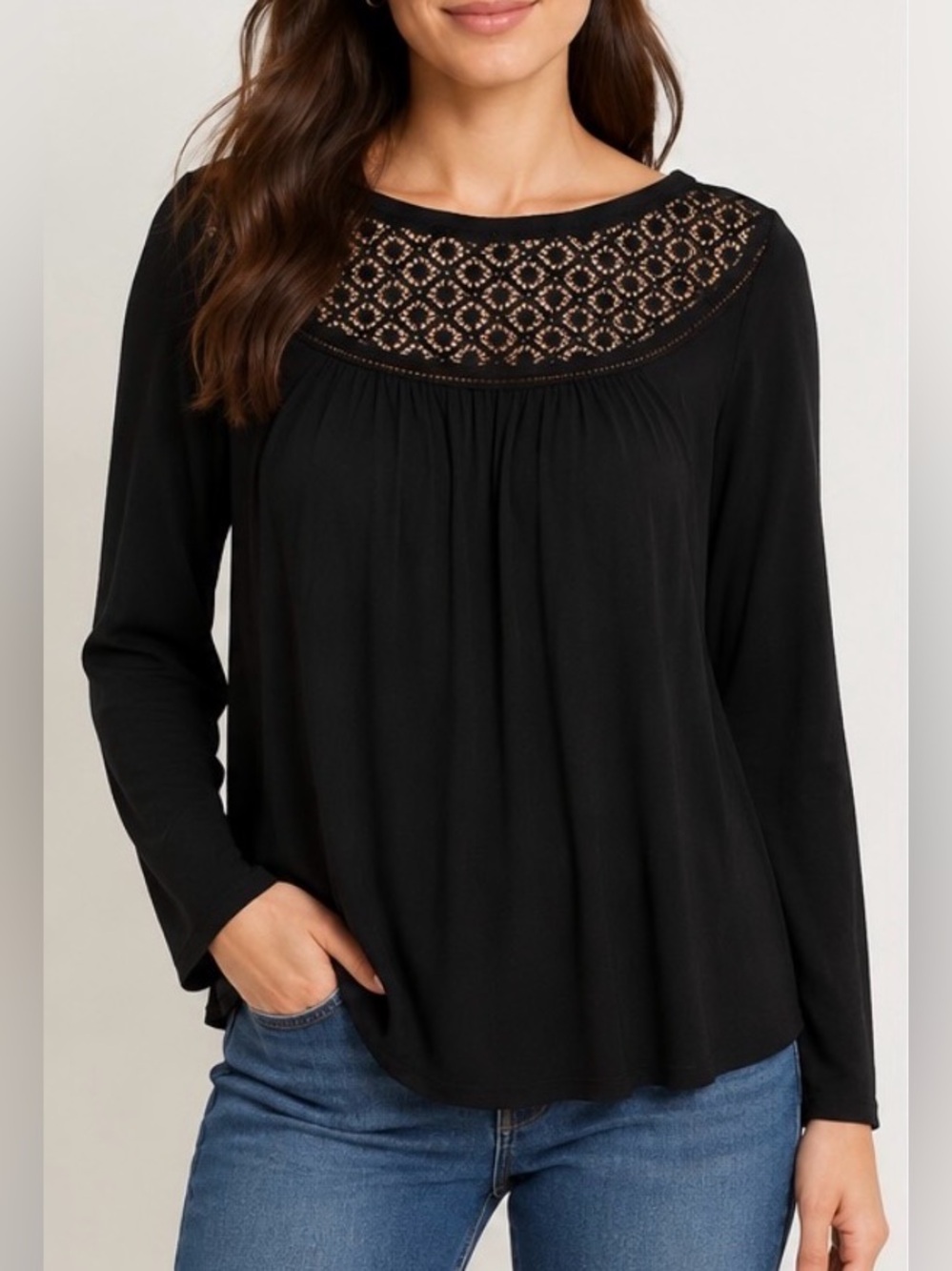 LOFT Long Sleeve Flowy Top